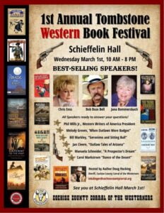 1st Annual Tombstone Western Book Festival Flyer